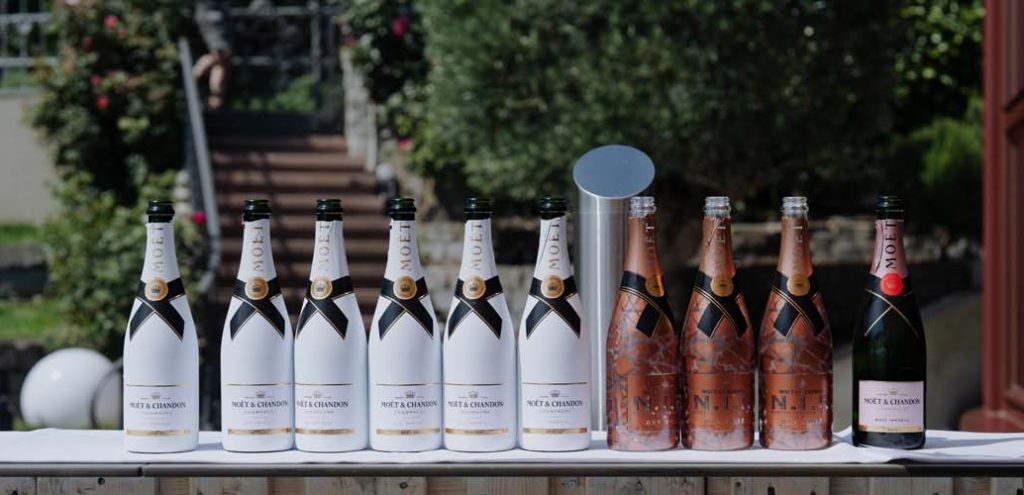 Champagner - Moët & Chandon - Cocktailbar - Sektempfang - Aperitif Hochzeit