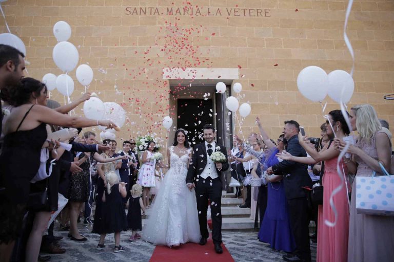Santa Maria La Vetere Licata - Kirchliche Trauung auf Sizilien