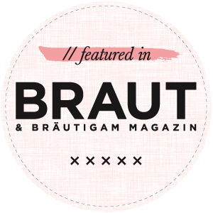 Badge Featured in Brautmagazin