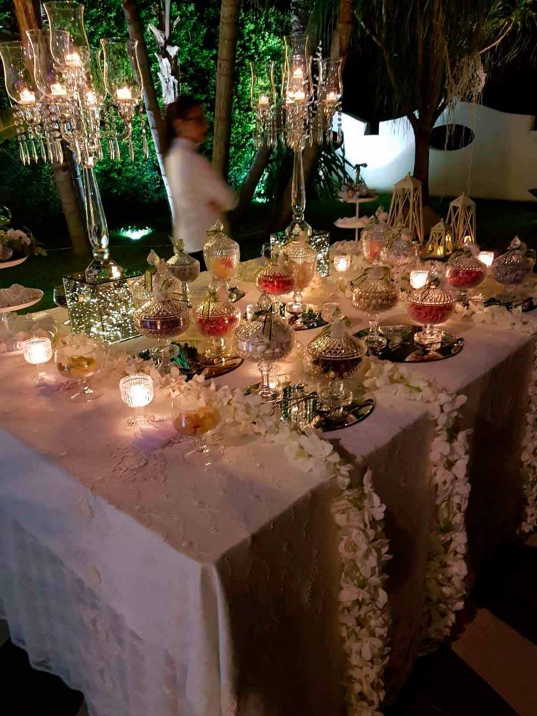 Bonboniere - Sweet Table - Hochzeit in Italien