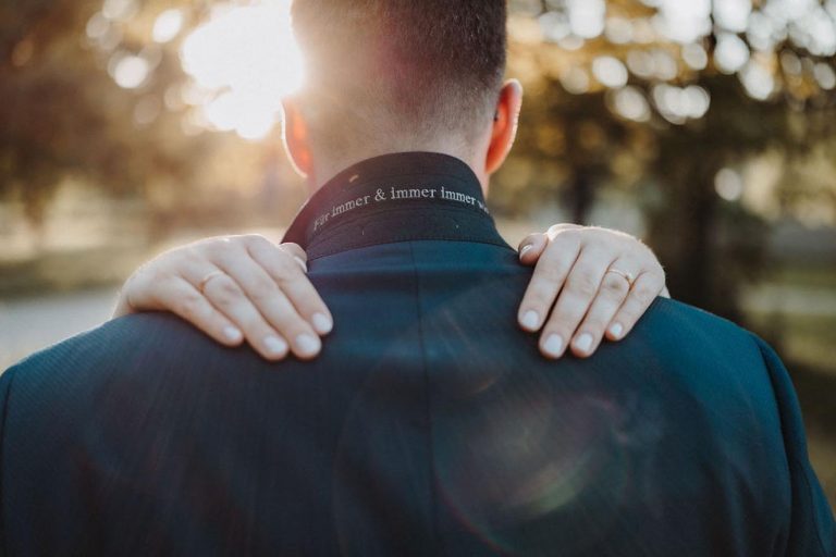 Zitat Spruch Hochzeit - Hochzeitsanzug Kragen Bräutigam