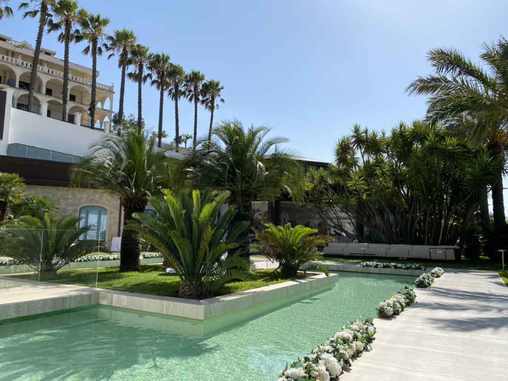 Exklusive Hochzeitslocation auf Sizilien - Destination Wedding unter Palmen