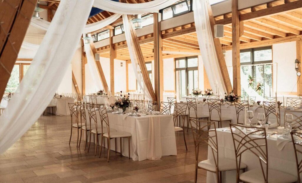 Saal im Waldvogel Leipheim für die Hochzeit