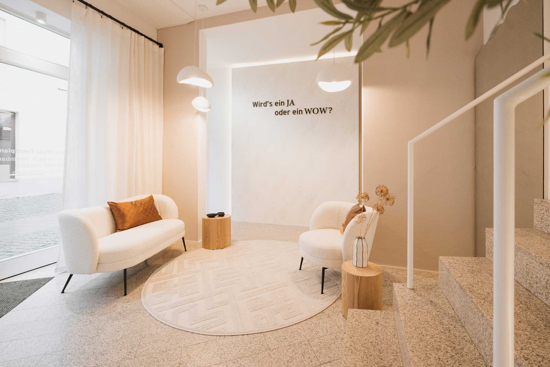 Geschäftsräume in Günzburg mit Wartebereich - Weddingplan